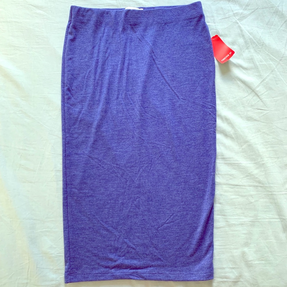 Forever 21 Fitted Pencil Skirt